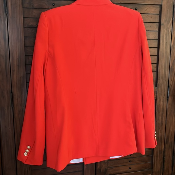 Tahari orange blazer. NWT - Picture 5 of 7